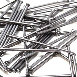 SISI UK® STAINLESS STEEL PINS, PANEL PINS,PICTURE TACKS, HARDBOARD NAILS 50mm (50pcs)