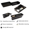 LLKUANG Car Central Water Cup Side Organizer Storage Box Container