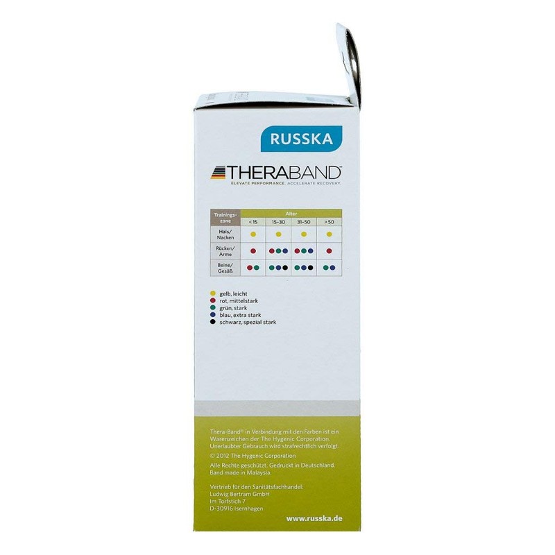 THERA - Ribbon 2.5 m Medium Strong Red Pack of