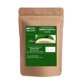 Blessfull Healing Organic Green Papaya Powder 100% Pure Natural 100 Gram / 3.52 oz