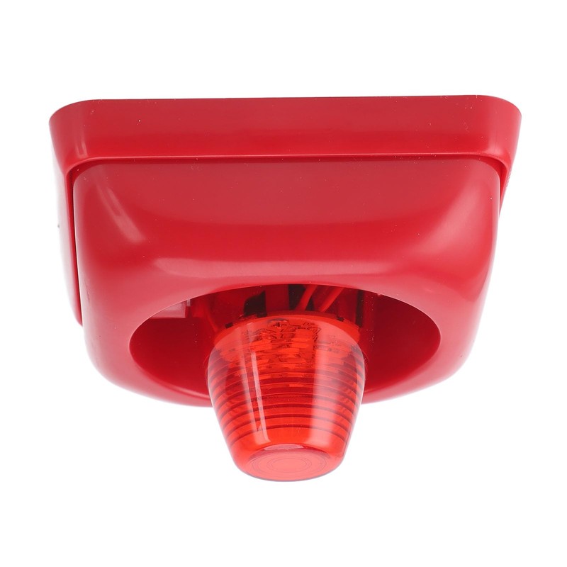Visual and Acoustic Alarm with 3 Tone Modes, LED Flashing