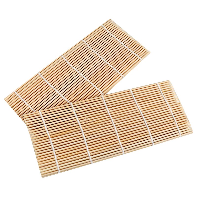 FUNGYAND Bamboo Sushi Rolling Mat with 2 Pairs of Chopsticks
