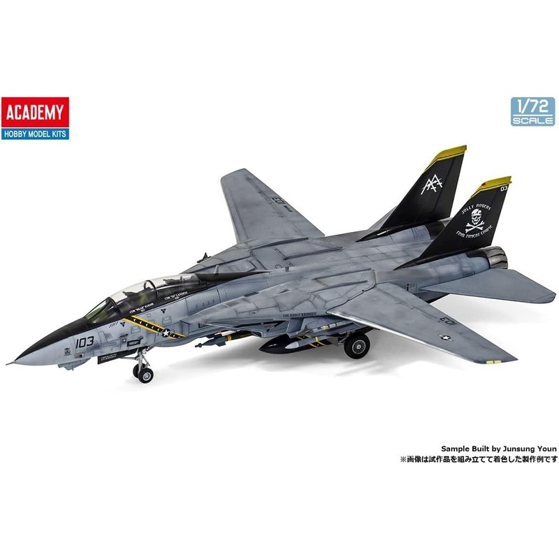 Academy 1/72 US Navy F-14B Tomcat VF-103 Jolly Rogers Plastic