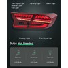 LSAILON LED DRL Tail Light Assembly Fit For Honda For