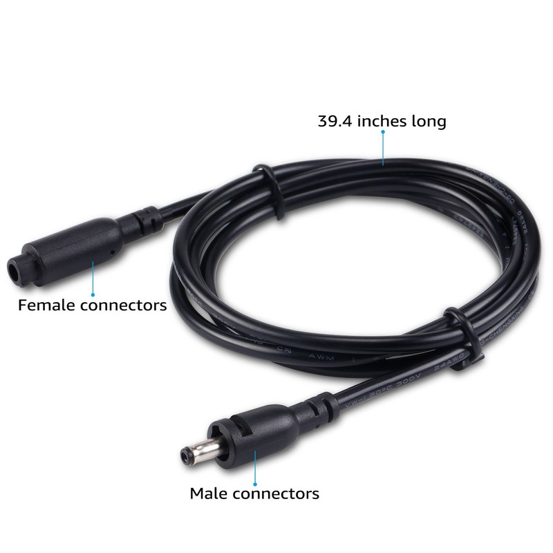 TORCHSTAR 39 Inches Interconnect Cable, Gun Safe Lighting Kit Extension