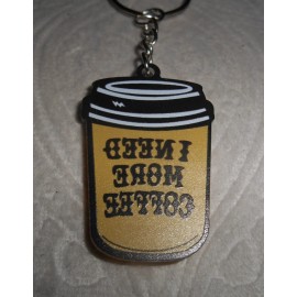 Unbranded COFFEE CUP KEYCHAIN