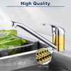Rehomthy Kitchen Sink Mixer Tap, Single Lever Kitchen Faucet, Kitchen
