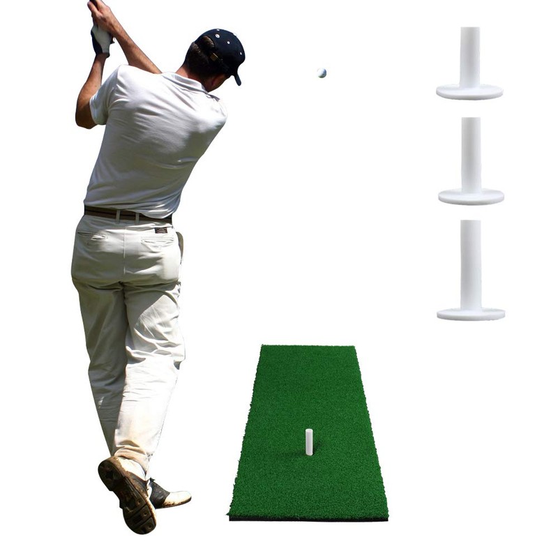 Scott Edward Golf Practice Rubber Tee for Practice Mat, 3