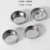 58mm 1 Cup Stainless Steel Pressurized Coffee Filter Basket Replacement