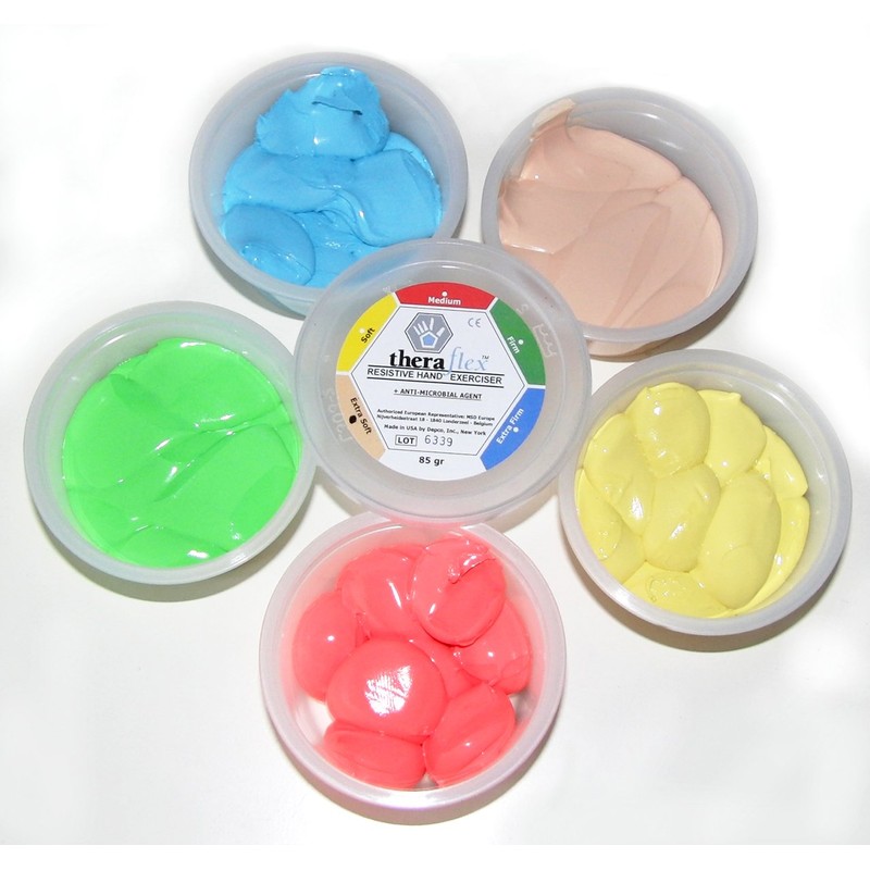 MSD – Therapy Putty Theraflex Putty; Thickness: Color: Green, Weight: 450g Solid