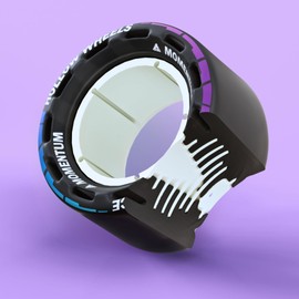 Momentum Boards Hollow 105mm Electric Hub Motor Sleeve Electric Skateboard Motor Wheels Best for Exway, enSkate, Backfire, Meepo Wheels, Wowgo, Tynee, Lycaon, Koowheel, and Hobbywing