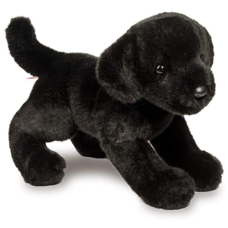 Douglas Brewster Black Lab Dog Plush Stuffed Animal