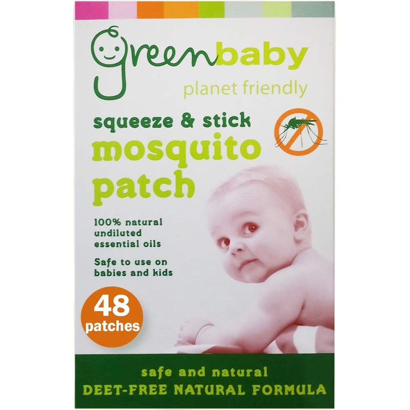 VIE Greenbaby, Squeeze & Stick Mosquito Patches (60 Patches)