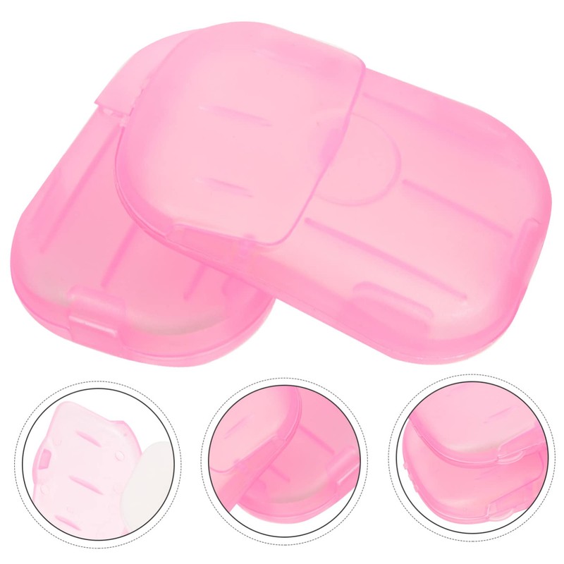 WHAMVOX Compact Easy to Carry 20pcs Soap Sheets for Travel