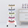 Nail Polish Trolley Organizer, Nail Polish Spinning Rack Display Stand