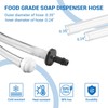 Yofidra Soap Dispenser for Kitchen Sink: Built in Sink Soap