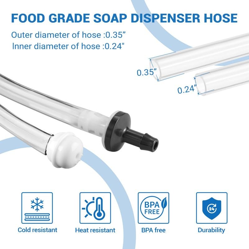 Yofidra Soap Dispenser for Kitchen Sink: Built in Sink Soap