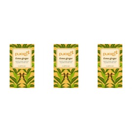 (3 PACK) - Pukka Herbs - Triple Ginger Tea | 20 sachet | 3 PACK BUNDLE