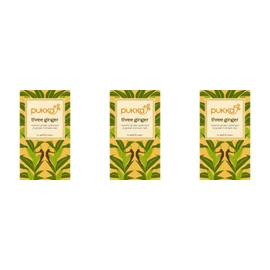 (3 PACK) - Pukka Herbs - Triple Ginger Tea | 20 sachet | 3 PACK BUNDLE