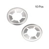sourcing map M16 Washer 15.3mm I.D. 28mm O.D. Internal Tooth