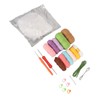 Crochet Starter Kit Educational Colorful DIY Craft Supplies Crochet Potted