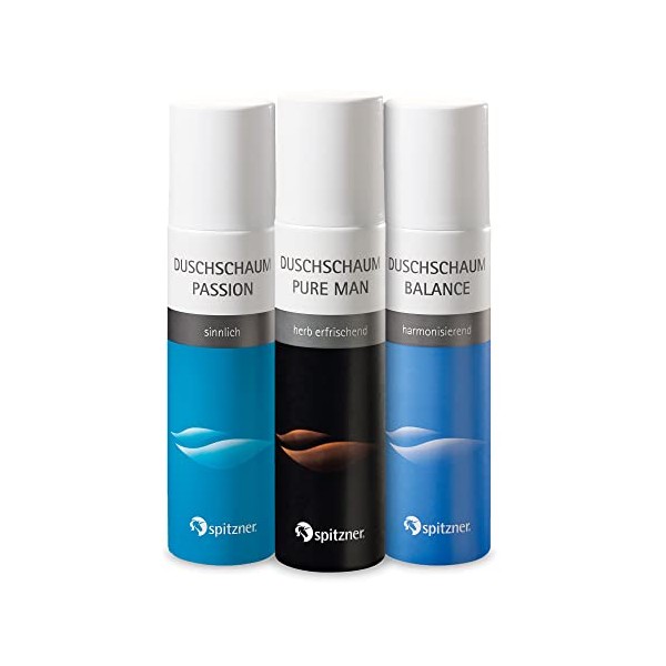 Spitzner Der geduschte Mann Duschschaum Set (3 x 150ml) â