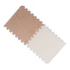 10pcs Plush Foam Floor Mat Washable Interlocking Carpet Tiles Cuttable