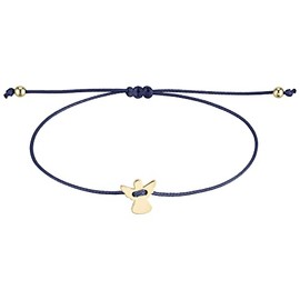 StarAppeal Guardian Angel Friendship Bracelet, Angel Bracelet with Beads in Silver and Gold, Adjustable Size, Macrame Band for Women and Girls, Handmade, Cotton