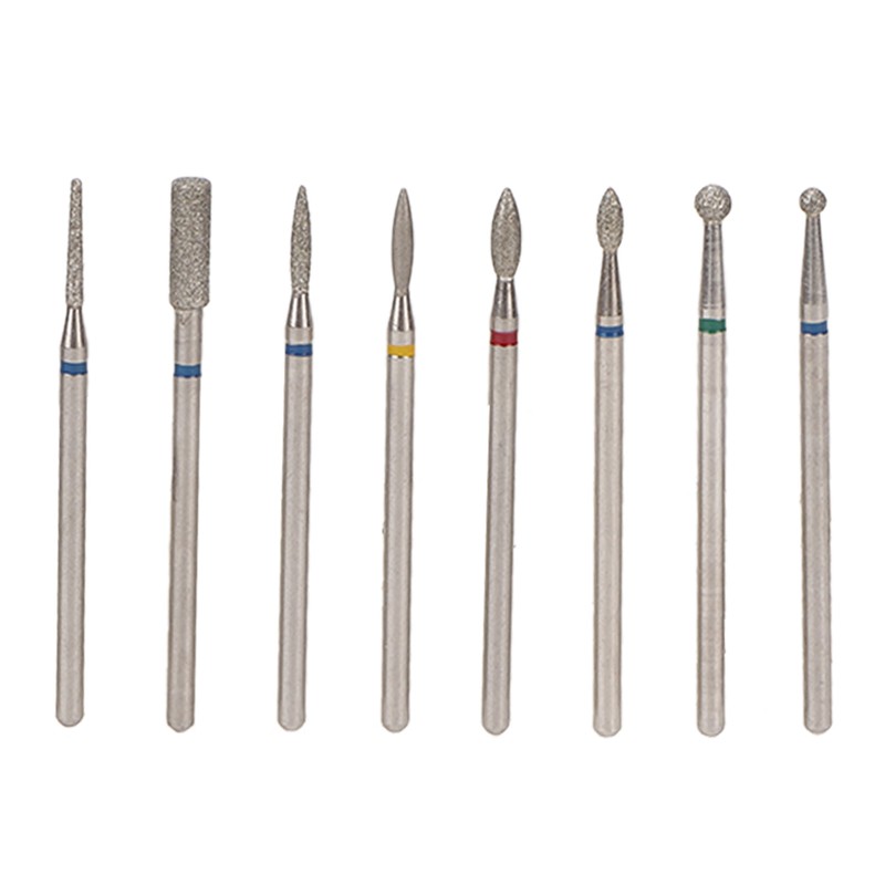 20 Holes 14pcs Nail Grinding Head Holder Manicure Pedicure Bits