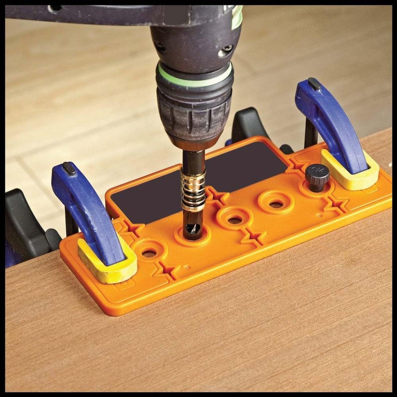 Big Horn 19138 1/4 Inch Shelf Pin Bit Self-Centering Drill