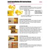 IVY Classic 27003 Carbon-Steel Lock Installation Kit with Guide Template