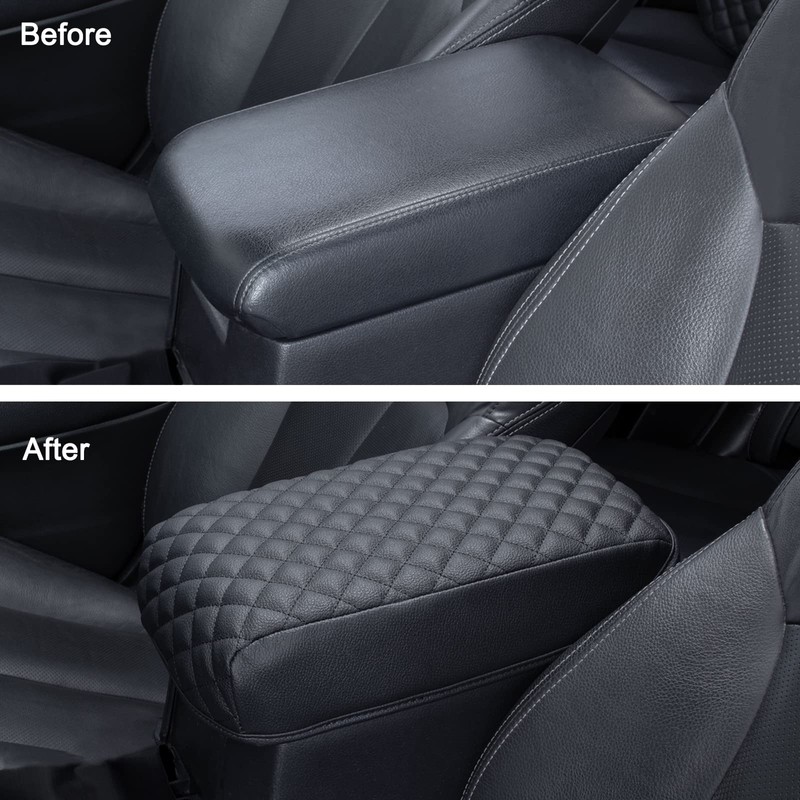 JKCOVER Center Console Armrest Cover Compatible with Toyota 4Runner 2010-2022