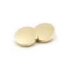 5pcs 18mm Gold Metal Shaft Sewing Buttons Clothes Decoration DIY