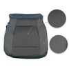 BABERGOU Medium Gray Cloth Driver Side Bottom Seat Cover Compatible