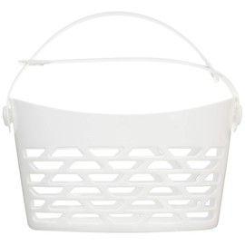 Kokubo Ramo Pinch Basket, Can Be Secured to a Rod and Store Clothespins, White, 1 Piece