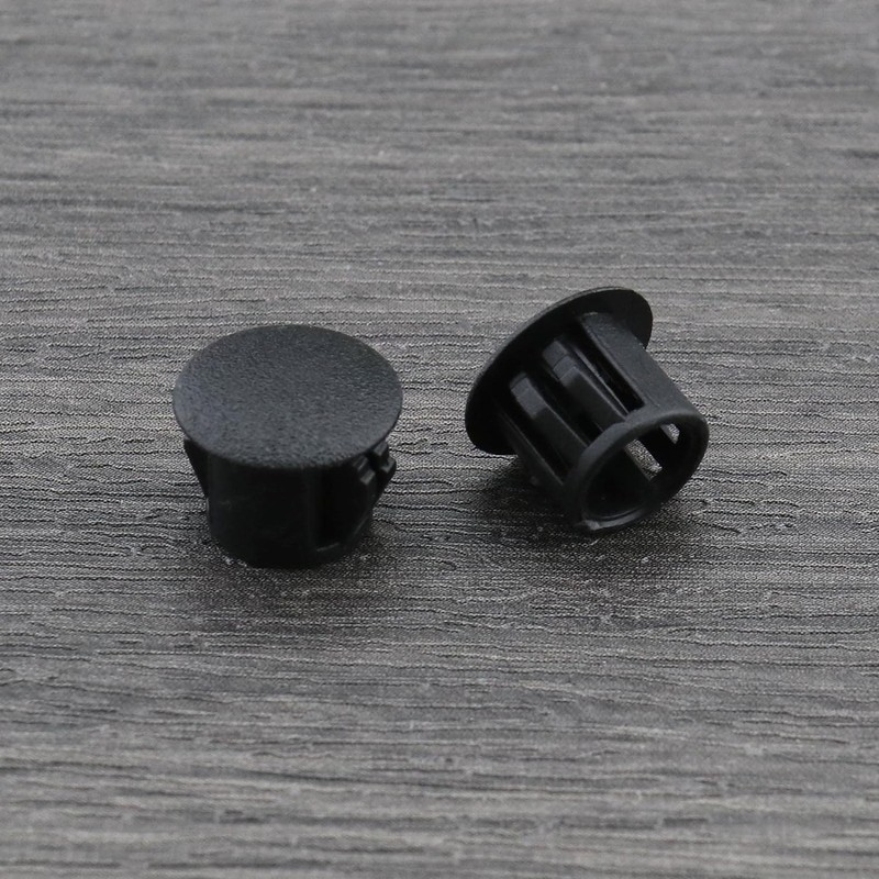 100Pcs Plastic Hole Plug Replacement Flush Type Hole Plugs Snap