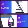BestOffice Gmaing Desk Z Shaped 47 inch Gaming Workstation Ergonomic