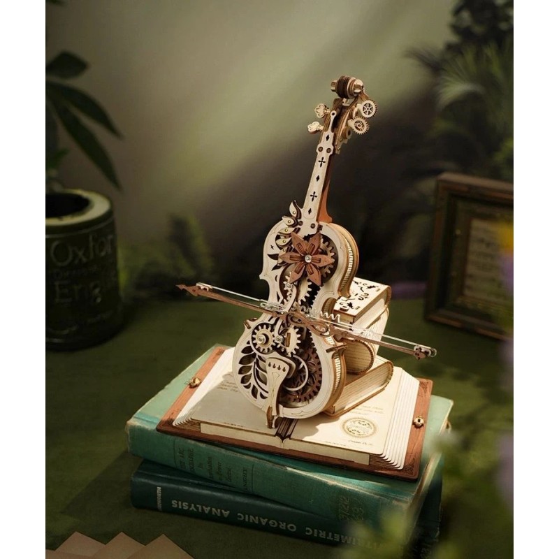 Big Sky Carvers Magic Cello Model 3D Puzzle Mechanical Music