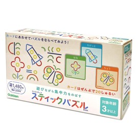 Gakken N14801 Creative Stick Puzzle (Age 3+)