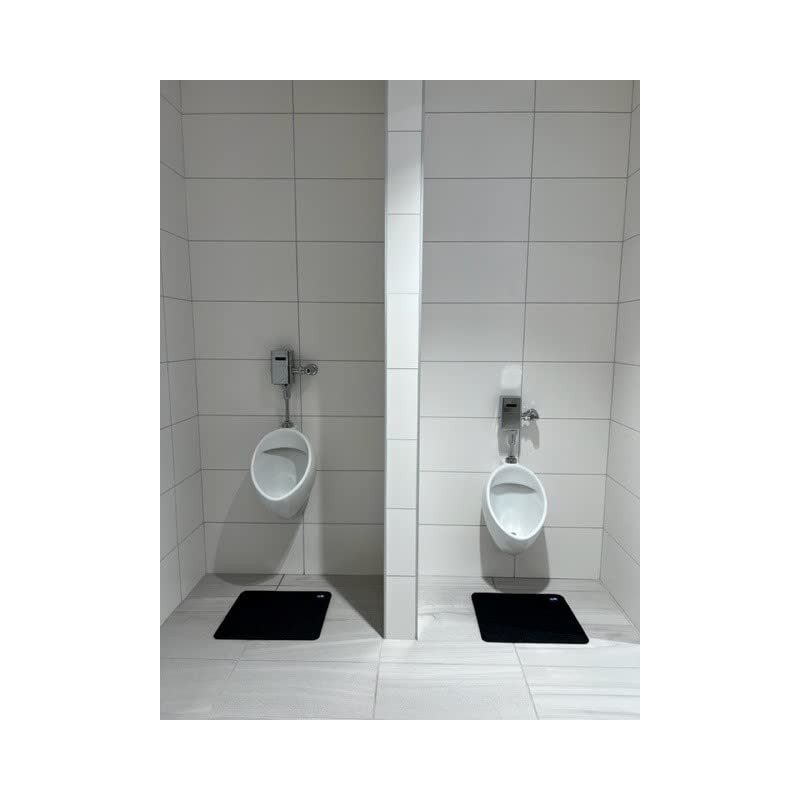Hygomat Disposable Urinal Mats, Time Monitor, Non-Slip Adhesive, Case of