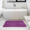 Vinsani Bath Mat Non Slip Bathroom Mat Thickened Fluffy Microfiber