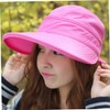 Foldable Sun Hat Visor with Wide Brim Uv Protection for
