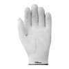 WILSON Staff Conform Men's Golf Glove, Right Hand, White/Black, Small