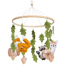 Mobile Forest Animals, MobileBaby, Mobile Felt, Mobile Changing Table, Mobile Baby Forest, Mobile Animals Baby, Baby Mobile for Bed, Newborn Gift for Baby