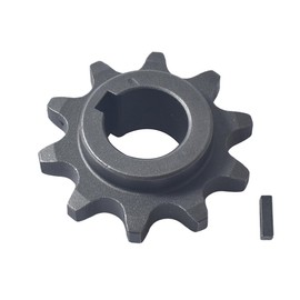 VCUJSUC 2pcs 40 41 420 Chain Sprocket 10 Tooth 5/8" Bore for Coleman CT200U BT200X CT200U-EX KT196 200cc Trailmaster XRX 208cc Hammerhead Mudhead 80T Mini Bike 20/30 Series Torque Converter