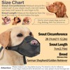KAIYAYA Muzzle for Large Dogs - Breathable Pet Mask Soft