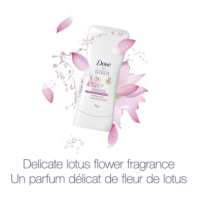 Dove Nourishing Secrets Antiperspirant Lotus Flower Scent 74 g
