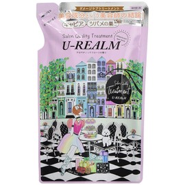 U-REALM Eurerm Treatment, 13.5 fl oz (400 ml), Color Ring, Moist Care, Afternoon Tea Time, Refill, Aromatic Fruit, 13.5 fl oz (400 ml) (x 1)