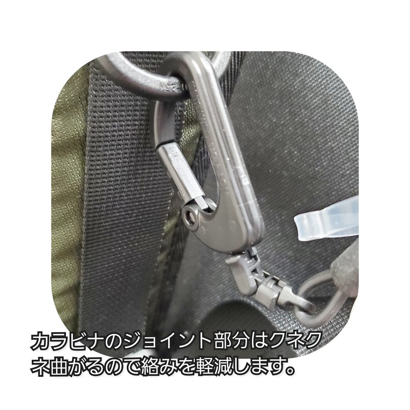 Plastic Bottle Holder Bottle Holder with Carabiner Strap 2 Pack