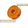 Lucky Seven Trimmer Spool Line Compatible with Worx，Edger Spool Compatible